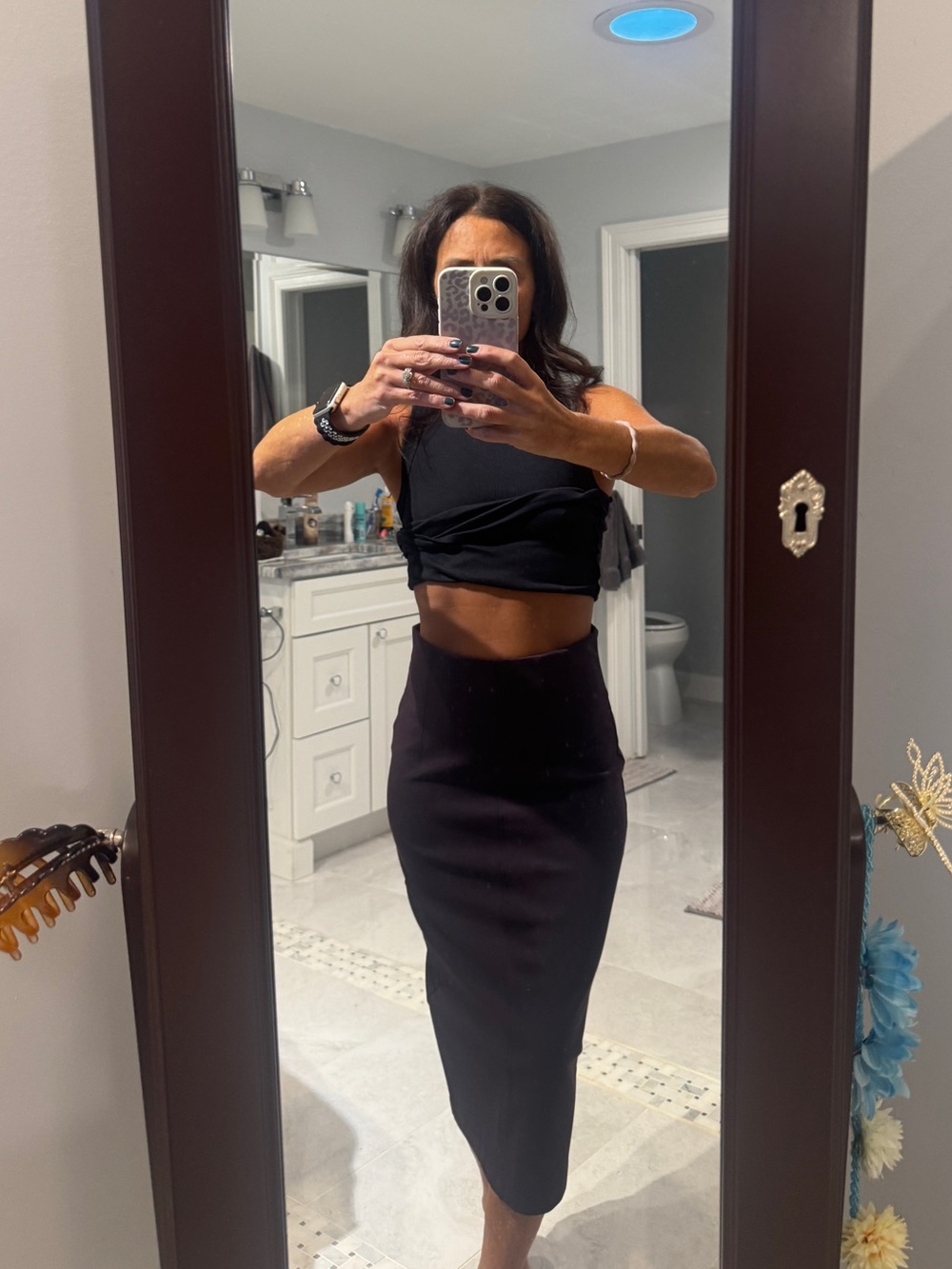 Burberry Pencil Skirt